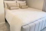 Brand New Double Bumber Style Bed Frame With Memory Foam Mattress
