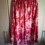 Long Pinkish Red Skirt Image 2