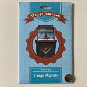 Vintage Jukeboxes - Sheet of 12 Magnets