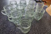 11 Glass cups