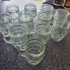 11 Glass cups