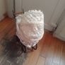 vintage toy pram and doll Image 6