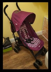 pink joie stroller