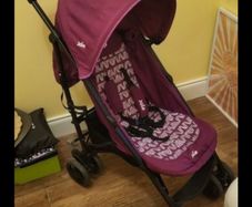 pink joie stroller