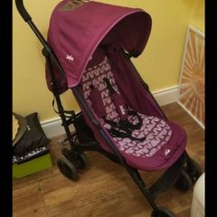 pink joie stroller