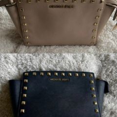 2 Micheal Kors Selma Studded Medium bag