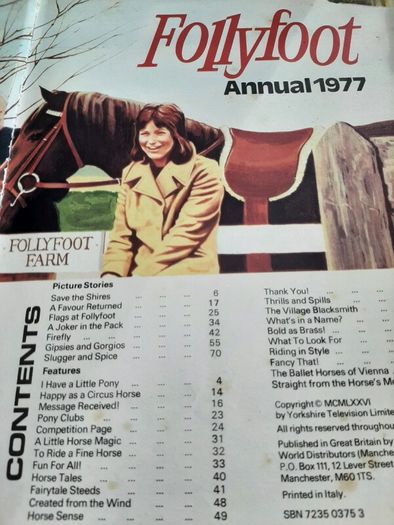 Follyfoot annual vintage1977