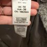 Women's grey wool boucle style coat Image 3