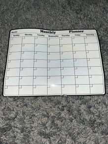 magnetic monthly planner