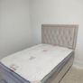 Super king size bed with mattress, color choices Image 7