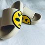 Gorgeous Smiley Face Pool Slides Sliders Open toe flip flops summer shoes 4 5 Image 5