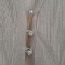 River Island Gold Lurex 3 button knit Image 2