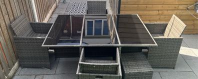 Rattan Table and Chairs