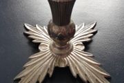 Candle Holder - c.1930s - Silvertone