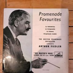 Promenade Favourites Arthur Fiedler Boston Promenade Orchestra 7 inch EP HMV 7EP 7036