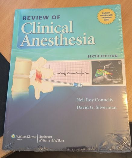 Review of Clinical Anesthesia Book [Brand New]