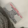 Grey Textured Blanket/Throw Image 2