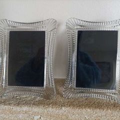 Waterford Glass Photo Frames (2)