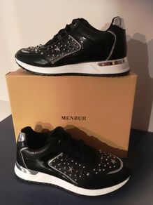 MENBUR Studded Trainers 40 New    /    Menbur Women Smart Sneakers 6.5
