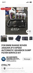 XF gearbox Service Kit