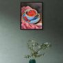 Raspberry Delight - oil painting | Framed Image 5
