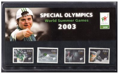 2003 Ireland Special Olympic Stamp Presentation Pack
