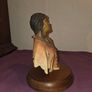 1994 Stephen Herrero (Signed) Medicine Woman Folk Art on wooden base Image 4