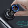 New Double USB Universal Car Cigarette Charger 12-24V Quick Charge 3.0 3.1A #913 Image 4