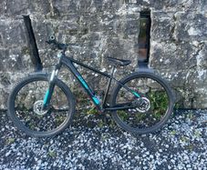 Cube Analog Rs Hardtail Mountain Bike 2021 Black/ Blue