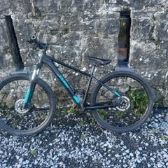 Cube Analog Rs Hardtail Mountain Bike 2021 Black/ Blue