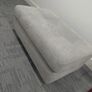 pouffe grey sitting Image 4