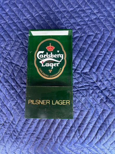 Carlsberg light up font