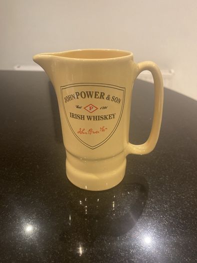 John Power small whiskey water jug