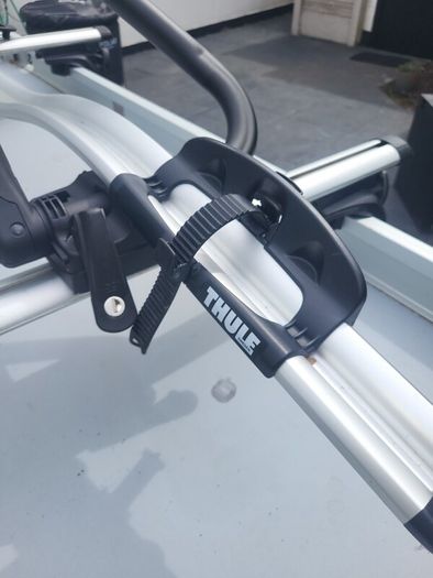 Anssems GT750 Trailer with Lockable Hard Lid & Thule Bike Rack System