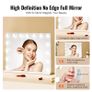 Hollywood Vanity Mirror With Lights w/ USB Desktop Wall-mount 22.8x18.1 in Image 2