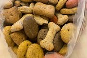 Crunchy dog treats