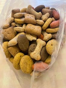 Crunchy dog treats