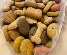 Crunchy dog treats