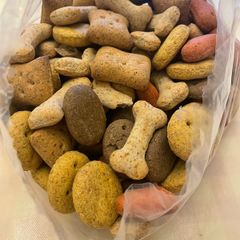 Crunchy dog treats