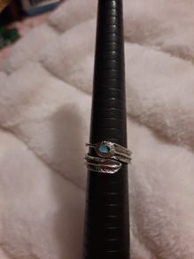 feather wrap ring