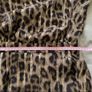 ba&sh Leopard Print Midi Dress Size 0 UK 8 Metallic Detail Image 8