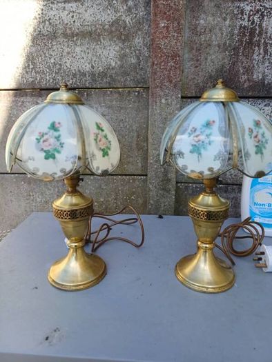 Vintage Brass Table Lamps