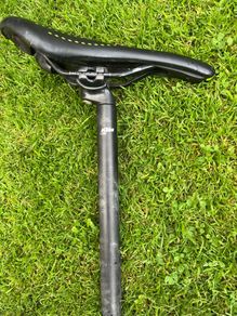 KTM Seatpost Black 27,2mm & saddle