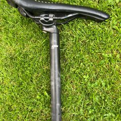 KTM Seatpost Black 27,2mm & saddle