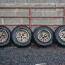 4x Range Rover Classic Rostyle Steel Wheels Image 6