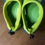 Kids/Junior Lime Green & Blue Aqua Shoes (Water Shoes) Image 5