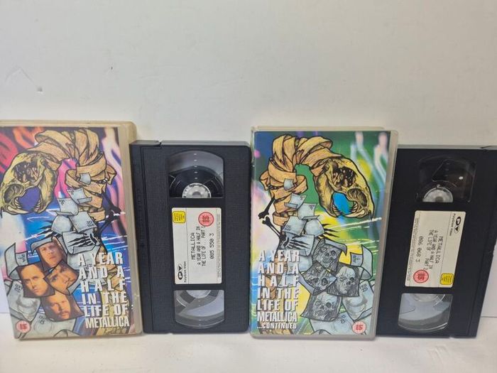 Metallica: A Year and a Half in the Life of Metallica - Complete 2-VHS Set (PAL)