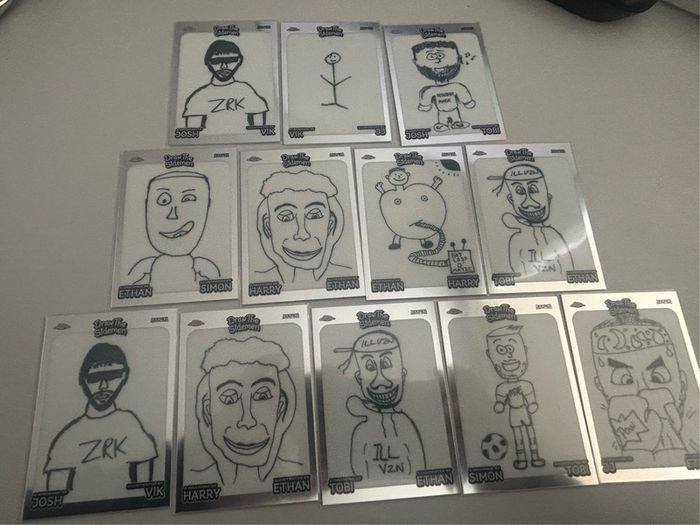 Topps Chrome Sidemen XIX Trading Cards