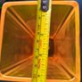 set of 3 orange vases Image 2