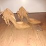 Stunjing brand NEW fringe stiletto shoes from Very, size 4 Image 2